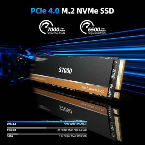 High-Speed 2TB NVMe SSD for PC and Laptop with Heatsink