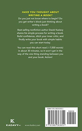 Write a Book: 11 Steps to Overcome Procrastination and Unleash Your Creativity (Short Read)