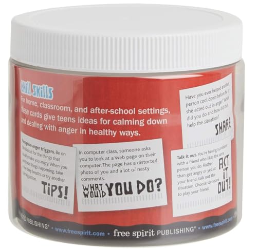 Chill Skills In a Jar®: Teen Anger Management Tips